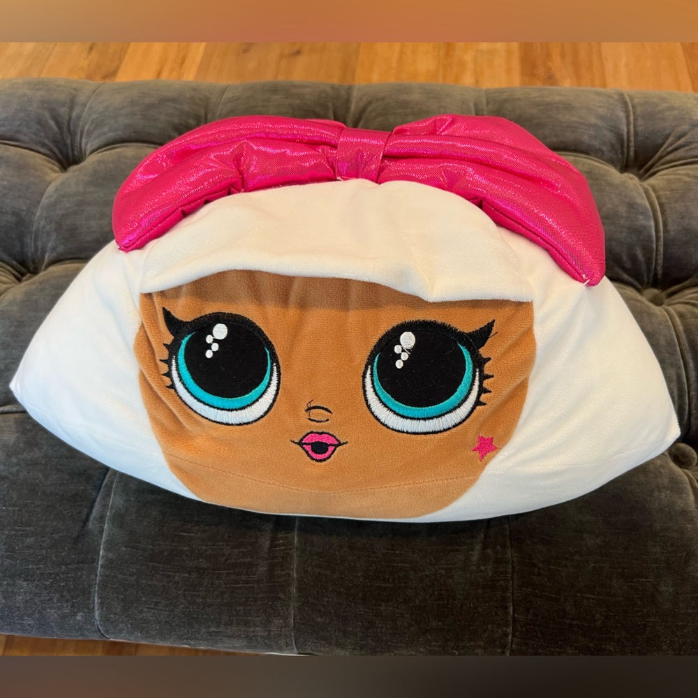 LOL Surprise Diva Face Shape Pillow